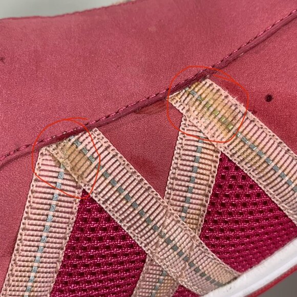 Cole Haan Air Womens Slide Mules Pink Suede Mesh Comfort Casual Shoes SZ 8.5AA - Picture 9 of 9